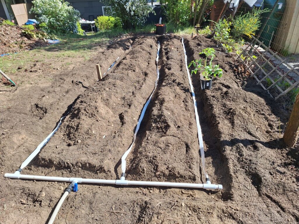 15 feet of water saving irrigation drift tape