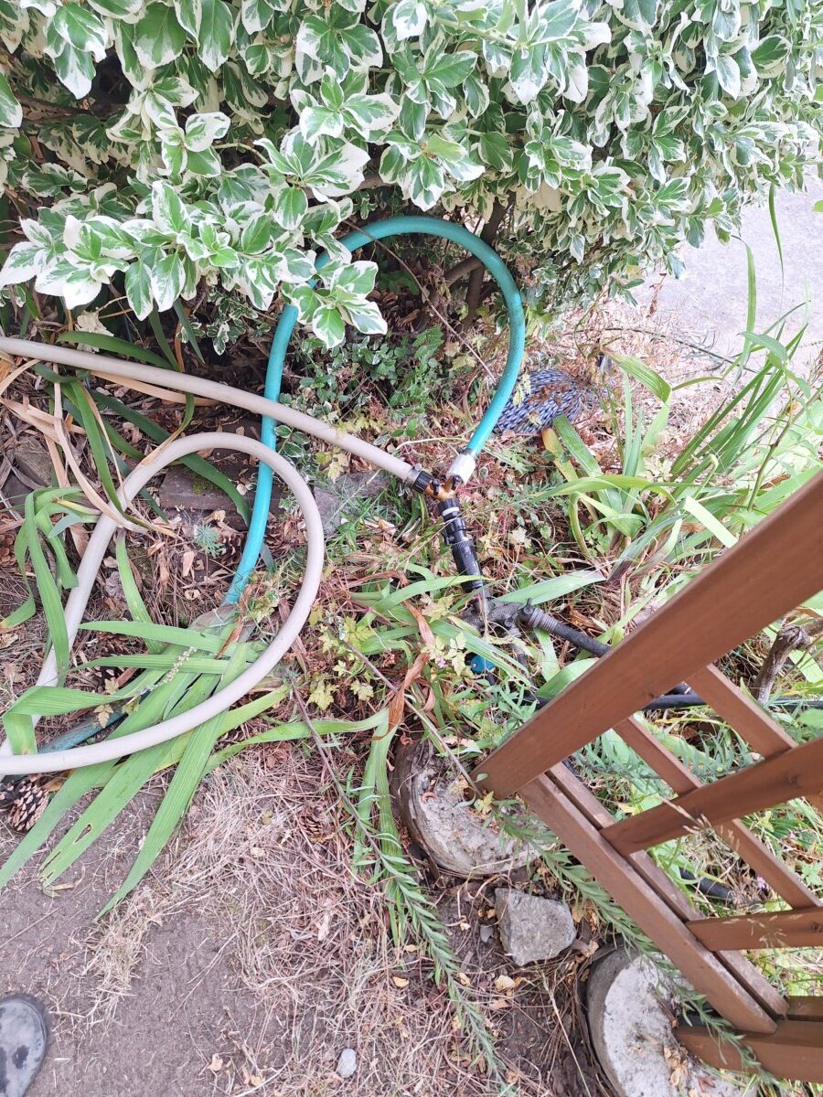 Union of municipal and rainwater supply