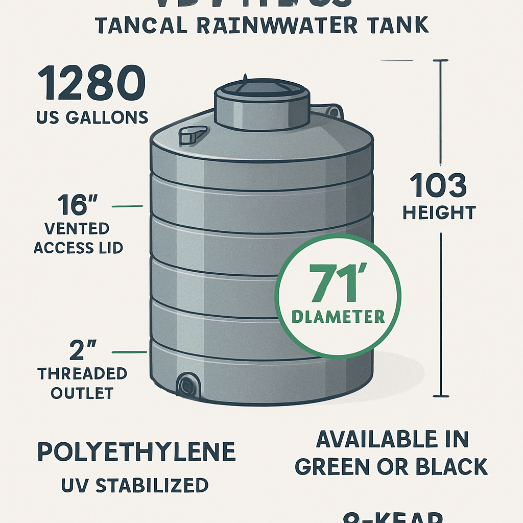 Rain Tank Infographic