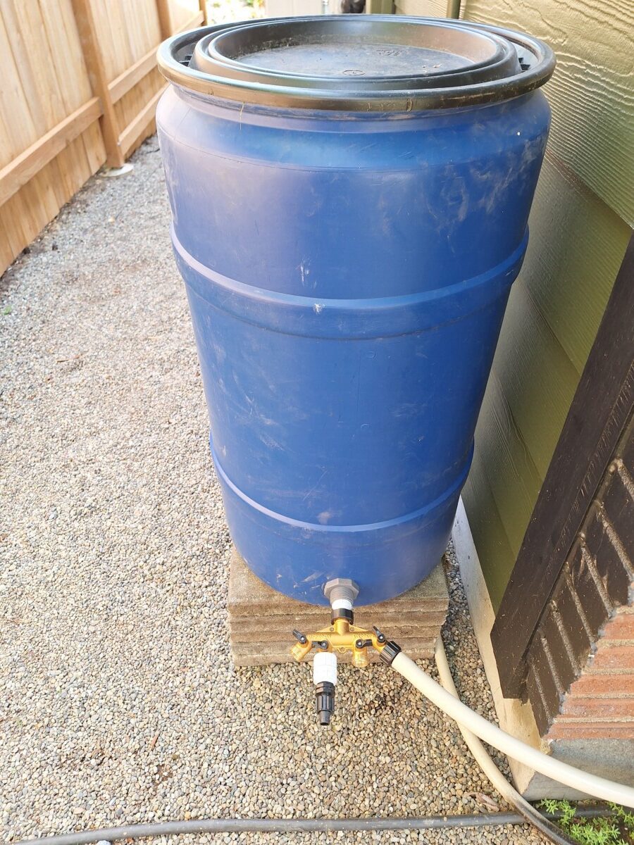 Utility tank installation image