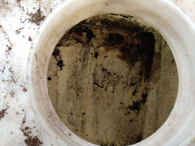 View of interior tank issue