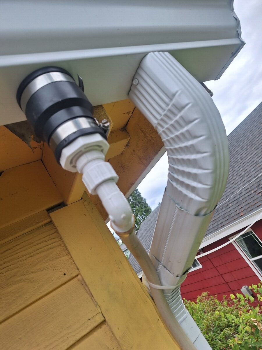 Side view of Deviator in operation